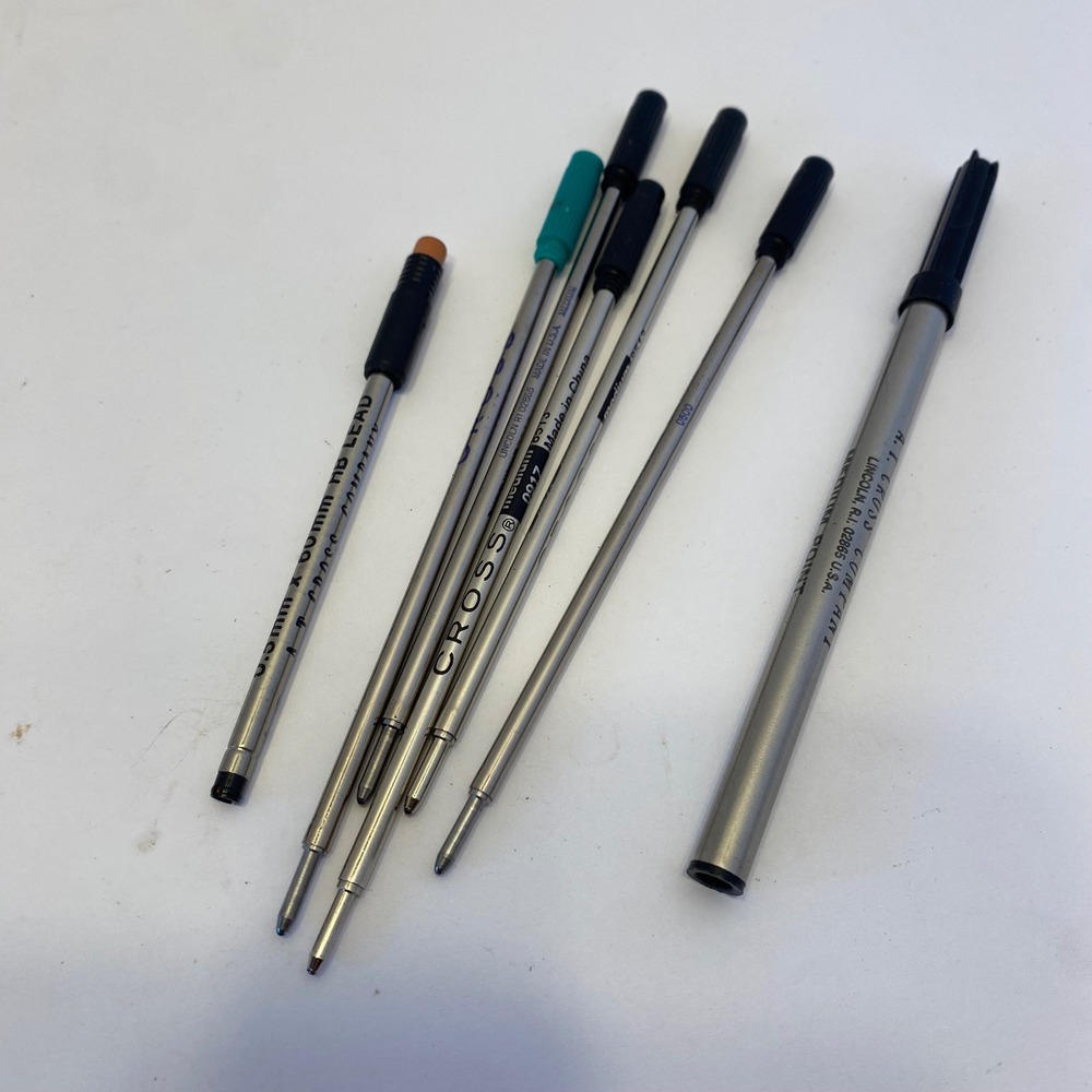 Cross Waterman Pen Refill Lot Multicolor Archival Ink Black Blue - Picture 8 of 8